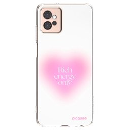 Átlátszó szilikon tok az alábbi mobiltelefonokra Motorola Moto G32 - Rich Energy