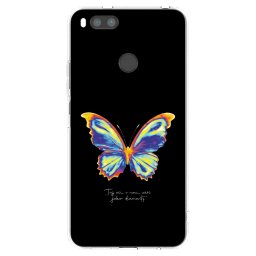 Átlátszó szilikon tok az alábbi mobiltelefonokra Xiaomi Redmi A1 - Diamanty Black