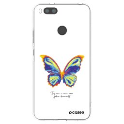 Átlátszó szilikon tok az alábbi mobiltelefonokra Xiaomi Redmi A1 - Diamanty White