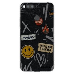 Átlátszó szilikon tok az alábbi mobiltelefonokra Xiaomi Redmi A1 - STICKERS x TAGS