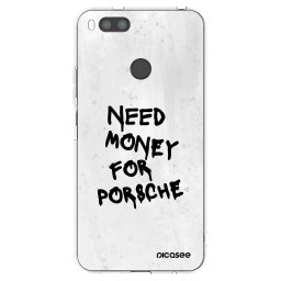 Átlátszó szilikon tok az alábbi mobiltelefonokra Xiaomi Redmi A1 - White Dollar