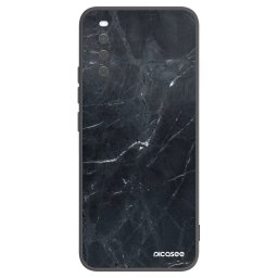 Fekete szilikon tok az alábbi mobiltelefonokra Sony Xperia 10 III - Black marble