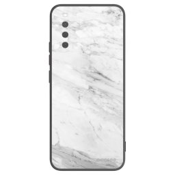 Fekete szilikon tok az alábbi mobiltelefonokra Sony Xperia 10 III - White marble