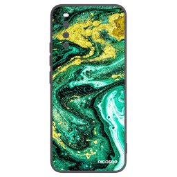 Fekete szilikon tok az alábbi mobiltelefonokra Sony Xperia 10 III - Green Gold