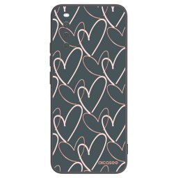 Fekete szilikon tok az alábbi mobiltelefonokra Sony Xperia 10 III - Lots of love