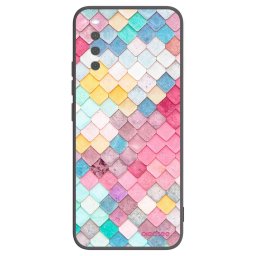 Fekete szilikon tok az alábbi mobiltelefonokra Sony Xperia 10 III - Colorful roof