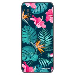 Fekete szilikon tok az alábbi mobiltelefonokra Sony Xperia 10 III - Pink Monstera