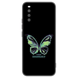 Fekete szilikon tok az alábbi mobiltelefonokra Sony Xperia 10 III - Diamanty Blue