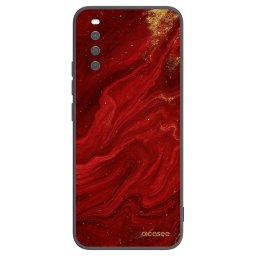 Fekete szilikon tok az alábbi mobiltelefonokra Sony Xperia 10 III - Red