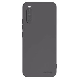 Fekete szilikon tok az alábbi mobiltelefonokra Sony Xperia 10 III - Clear