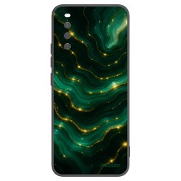 Fekete szilikon tok az alábbi mobiltelefonokra Sony Xperia 10 III - Emerald