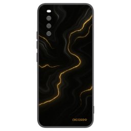 Fekete szilikon tok az alábbi mobiltelefonokra Sony Xperia 10 III - Thunder