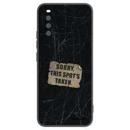 Fekete szilikon tok az alábbi mobiltelefonokra Sony Xperia 10 III - SORRY
