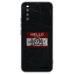 Fekete szilikon tok az alábbi mobiltelefonokra Sony Xperia 10 III - HELLO 404