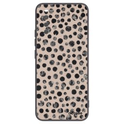 Fekete szilikon tok az alábbi mobiltelefonokra Sony Xperia 10 III - Dots