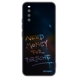 Fekete szilikon tok az alábbi mobiltelefonokra Sony Xperia 10 III - Neon Nights