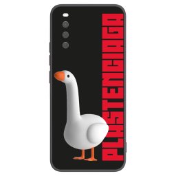 Fekete szilikon tok az alábbi mobiltelefonokra Sony Xperia 10 III - Kiky Ricky