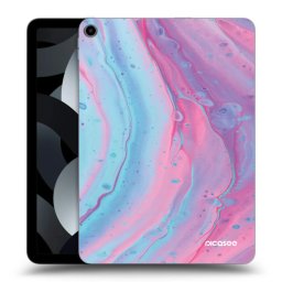 Átlátszó szilikon tok az alábbi táblagépre Apple iPad Pro 11" 2019 (1.gen.) - Pink liquid