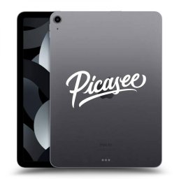 Átlátszó szilikon tok az alábbi táblagépre Apple iPad Pro 11" 2019 (1.gen.) - Picasee - old logo - white