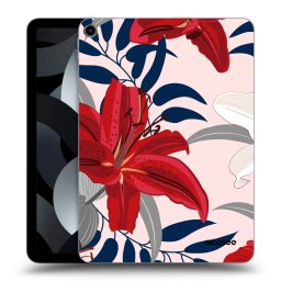 Átlátszó szilikon tok az alábbi táblagépre Apple iPad Pro 11" 2019 (1.gen.) - Red Lily