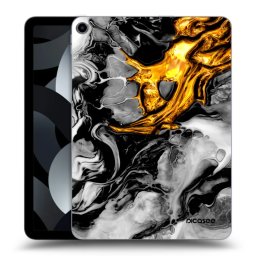 Átlátszó szilikon tok az alábbi táblagépre Apple iPad Pro 11" 2019 (1.gen.) - Black Gold 2
