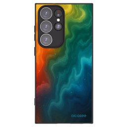Fekete szilikon tok az alábbi mobiltelefonokra Samsung Galaxy S23 Ultra 5G - Solar