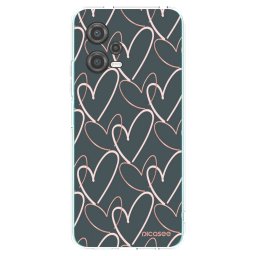 Átlátszó szilikon tok az alábbi mobiltelefonokra Xiaomi Poco X5 - Lots of love