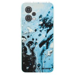 Átlátszó szilikon tok az alábbi mobiltelefonokra Xiaomi Poco X5 - Organic blue