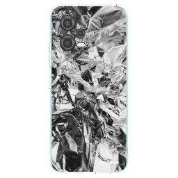 Átlátszó szilikon tok az alábbi mobiltelefonokra Xiaomi Poco X5 - Chrome