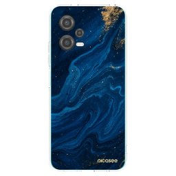 Átlátszó szilikon tok az alábbi mobiltelefonokra Xiaomi Poco X5 - Blue