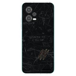 Átlátszó szilikon tok az alábbi mobiltelefonokra Xiaomi Poco X5 - SCRATCH