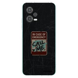 Átlátszó szilikon tok az alábbi mobiltelefonokra Xiaomi Poco X5 - EMERGENCY