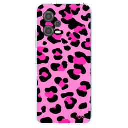 Átlátszó szilikon tok az alábbi mobiltelefonokra Xiaomi Poco X5 - Pink Tiger