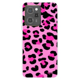 Átlátszó szilikon tok az alábbi mobiltelefonokra Xiaomi Poco X5 Pro - Pink Tiger