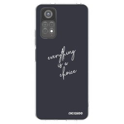 Átlátszó szilikon tok az alábbi mobiltelefonokra Xiaomi Redmi Note 11S 5G - Everything is a choice