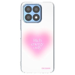 Átlátszó szilikon tok az alábbi mobiltelefonokra Honor X8a - Rich Energy