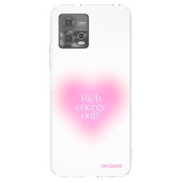Átlátszó szilikon tok az alábbi mobiltelefonokra Motorola Moto G72 - Rich Energy
