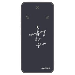 Fekete szilikon tok az alábbi mobiltelefonokra Honor Magic5 Lite 5G - Everything is a choice