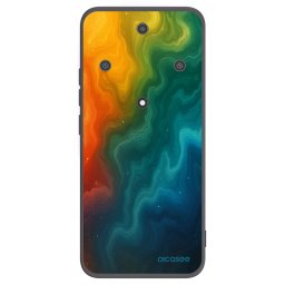 Fekete szilikon tok az alábbi mobiltelefonokra Honor Magic5 Lite 5G - Solar