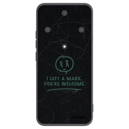 Fekete szilikon tok az alábbi mobiltelefonokra Honor Magic5 Lite 5G - LEFT A MARK