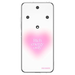 Átlátszó szilikon tok az alábbi mobiltelefonokra Honor Magic5 Lite 5G - Rich Energy