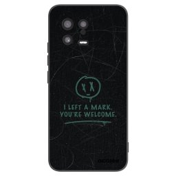 Fekete szilikon tok az alábbi mobiltelefonokra Xiaomi 13 - LEFT A MARK
