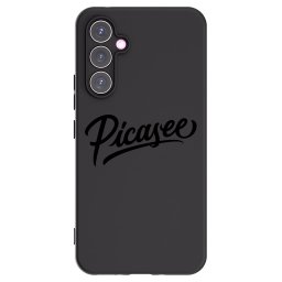 Fekete szilikon tok az alábbi mobiltelefonokra Samsung Galaxy A54 5G A546B - Picasee - old logo - black