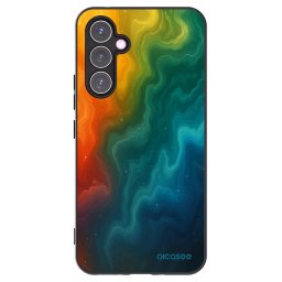Fekete szilikon tok az alábbi mobiltelefonokra Samsung Galaxy A54 5G A546B - Solar