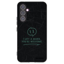Fekete szilikon tok az alábbi mobiltelefonokra Samsung Galaxy A54 5G A546B - LEFT A MARK