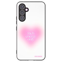 Fekete szilikon tok az alábbi mobiltelefonokra Samsung Galaxy A54 5G A546B - Rich Energy