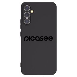 Fekete szilikon tok az alábbi mobiltelefonokra Samsung Galaxy A34 5G A346B - Picasee - new logo - black