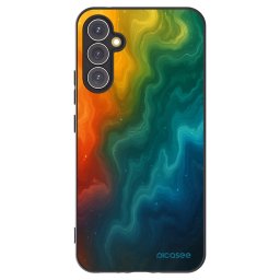 Fekete szilikon tok az alábbi mobiltelefonokra Samsung Galaxy A34 5G A346B - Solar