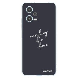 Átlátszó szilikon tok az alábbi mobiltelefonokra Xiaomi Redmi Note 12 5G - Everything is a choice