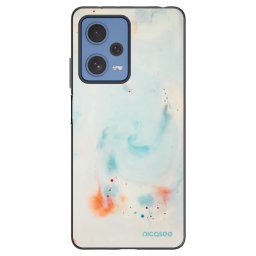 Fekete szilikon tok az alábbi mobiltelefonokra Xiaomi Redmi Note 12 Pro 5G - Splash